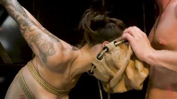 Anal Pig: Luna Lovely Abused in Rough Sex and Brutal Rope Bondage