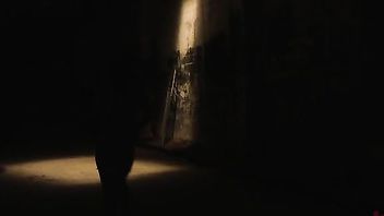 Dirty basement whore relentlessly fucked with 5 dicks!