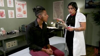 Doctor's Orders: Medical Mistress Mia Little Dominates New Patient