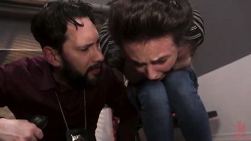 Anal Evidence: Dirty Cop Fucks & Abuses Evidence Clerk Casey Calvert